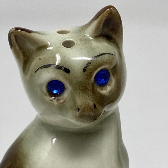 Vintage Siamese Cats Salt and Pepper Blue Eyes 😺 - Picture 2 of 5